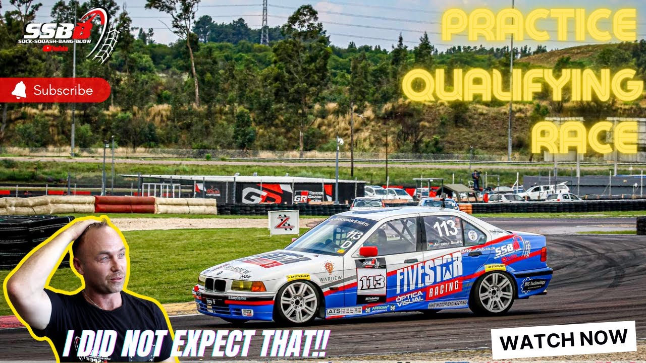 Garage Built E36 First Complete Race in 45 min - Qualified 3rd....MIND BLOWN!