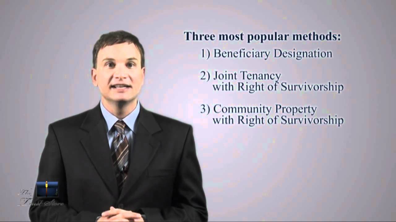 The Three Most Popular Methods to Avoid a California Probate Without a Trust
