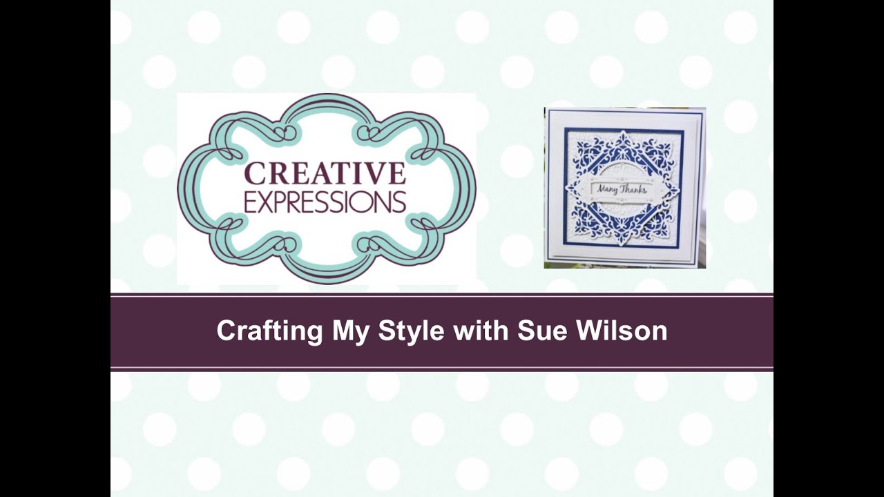 Crafting My Style with Sue Wilson - Faux Offset Squares for Creative Expressions