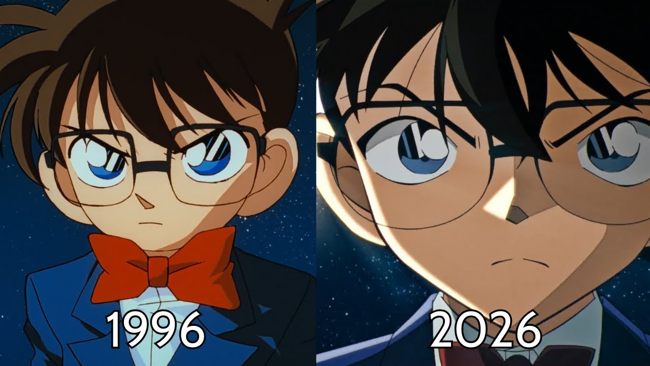 Detective Conan - OP1 (1996 & 2026 Comparison) | THE HIGH-LOWS - Mune Ga Dokidoki