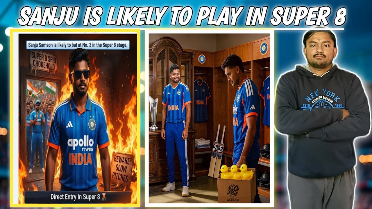    🔵  SUPER 8 SANJU IS LIKELY TO PLAY VS SOUTH AFRICA 🇿🇦. 