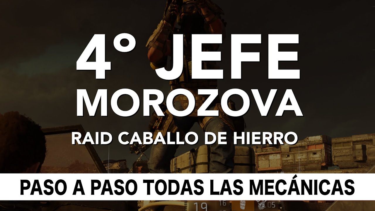 Raid Caballo de Hierro | 4º jefe. Morozova. Mecánicas y cómo lo hacemos