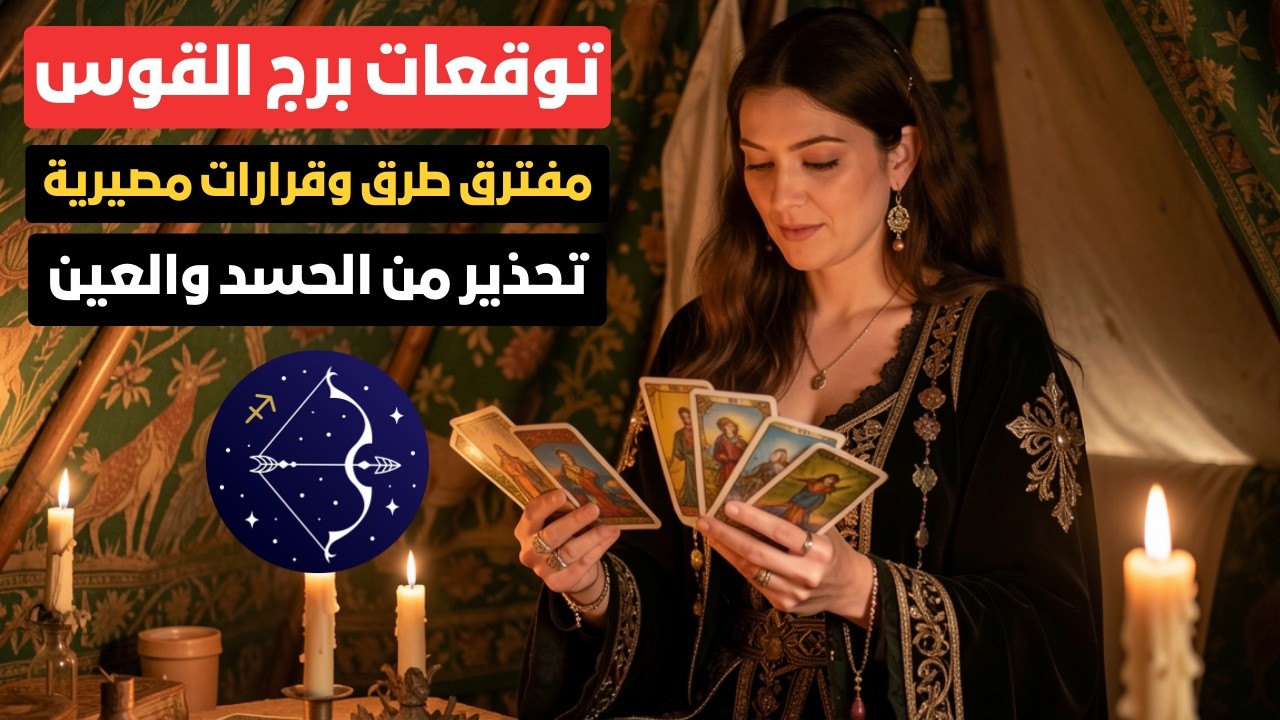 توقعات برج القوس ♐️ كشف نوايا شخص قريب 😈 فرصة سفر قوية ✈️ وفرصة شغل مش هتتعوض 💼