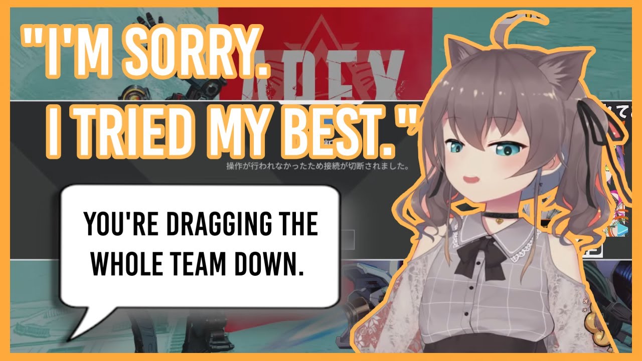 【Hololive】Matsuri Cries Reflecting on the Hate She Got During the Apex Legends Tournament..【Eng sub】