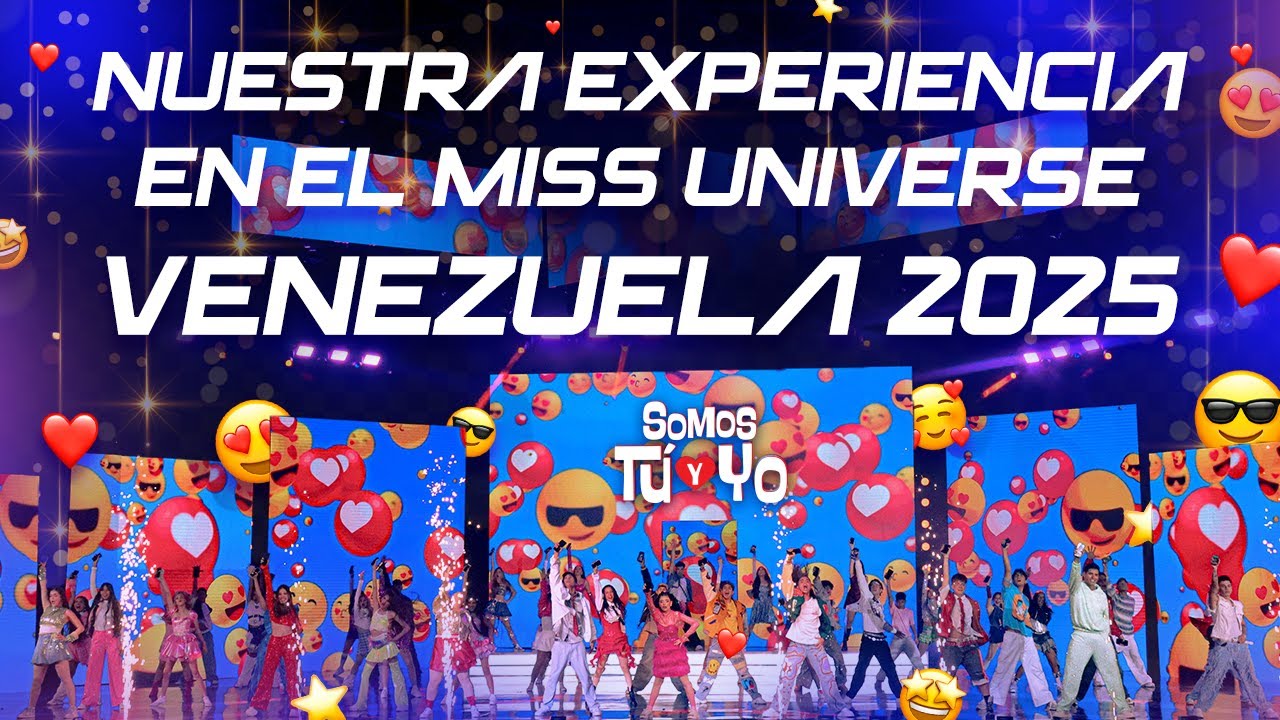 ✨🎤 ¡El elenco de Camino Somos Tú y Yo se apoderó del Miss Universe Venezuela 2025! 👑🇻🇪
