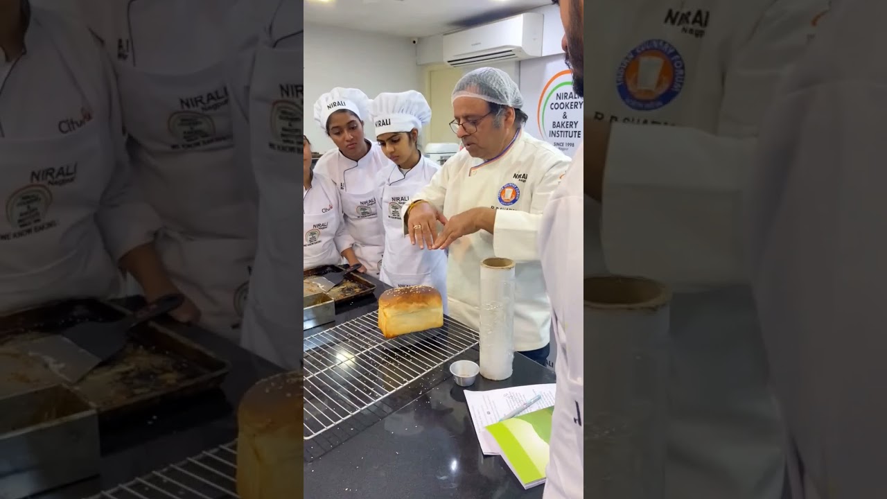 Diploma In Full Bakery Course Students Learning With The Expertise Himself Chef R P Sir