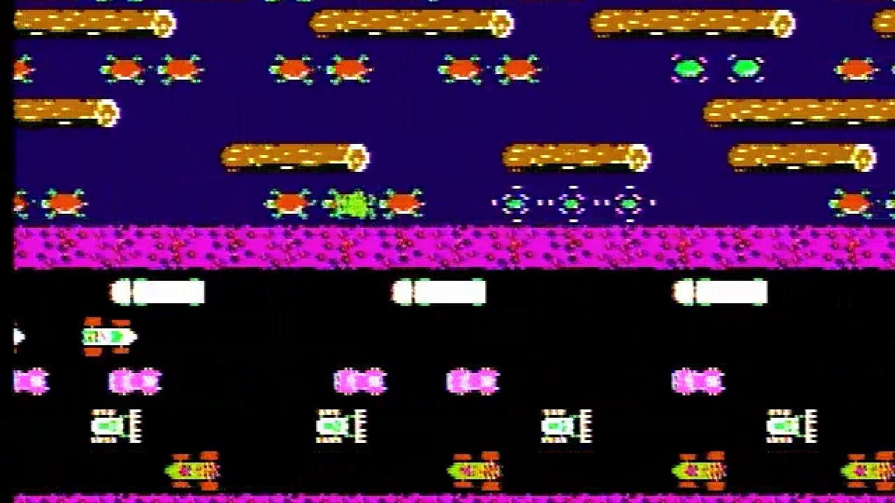 Frogger official NES port (Konami/Majesco, 2004)