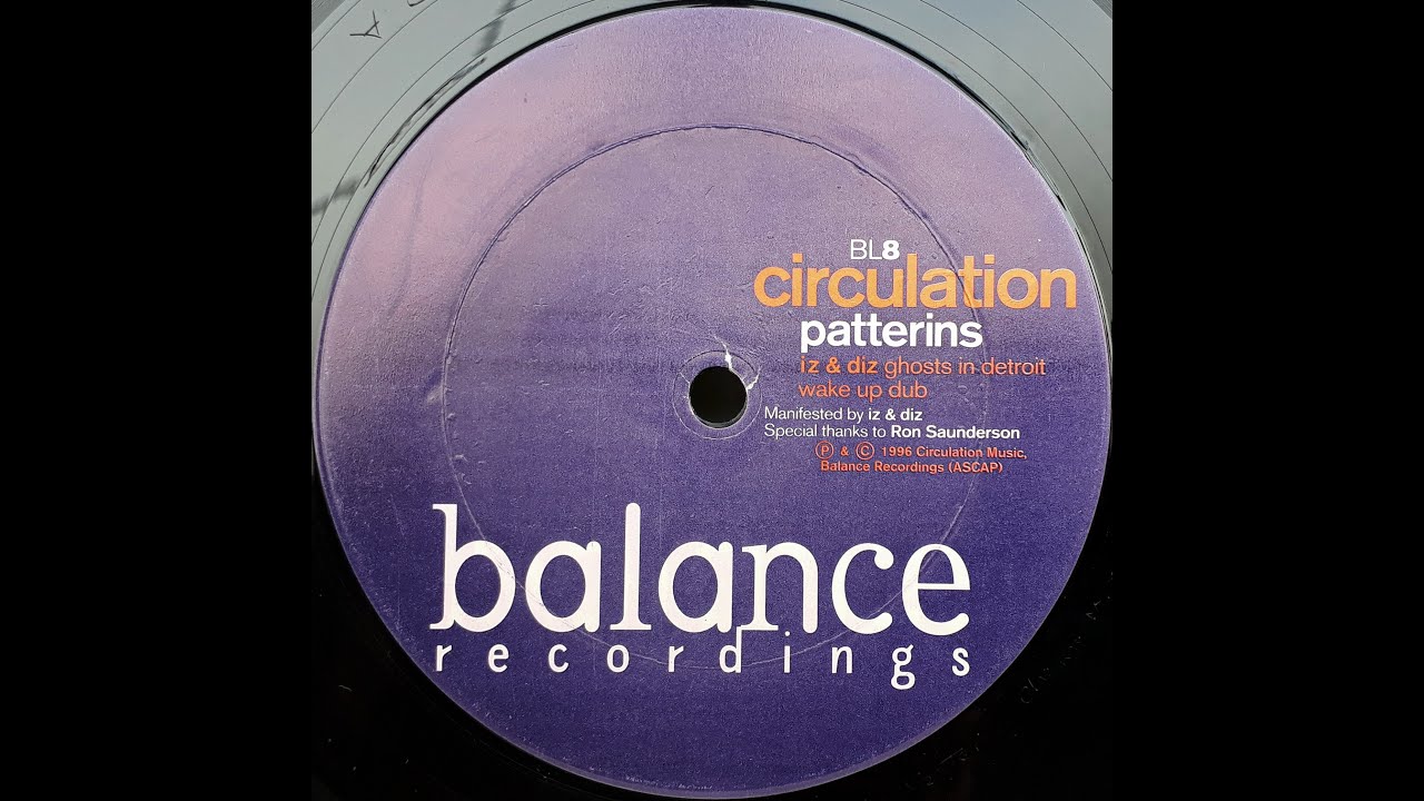 Circulation - Patterins (Iz & Diz Ghosts In Detroit Wake Up Dub) (1996)