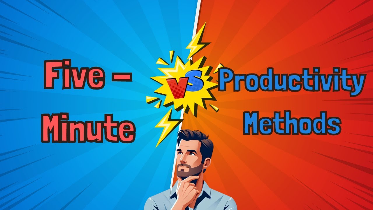 Five-Minute Block Method VS Other Time Management Techniques  #productivity #timemanagement