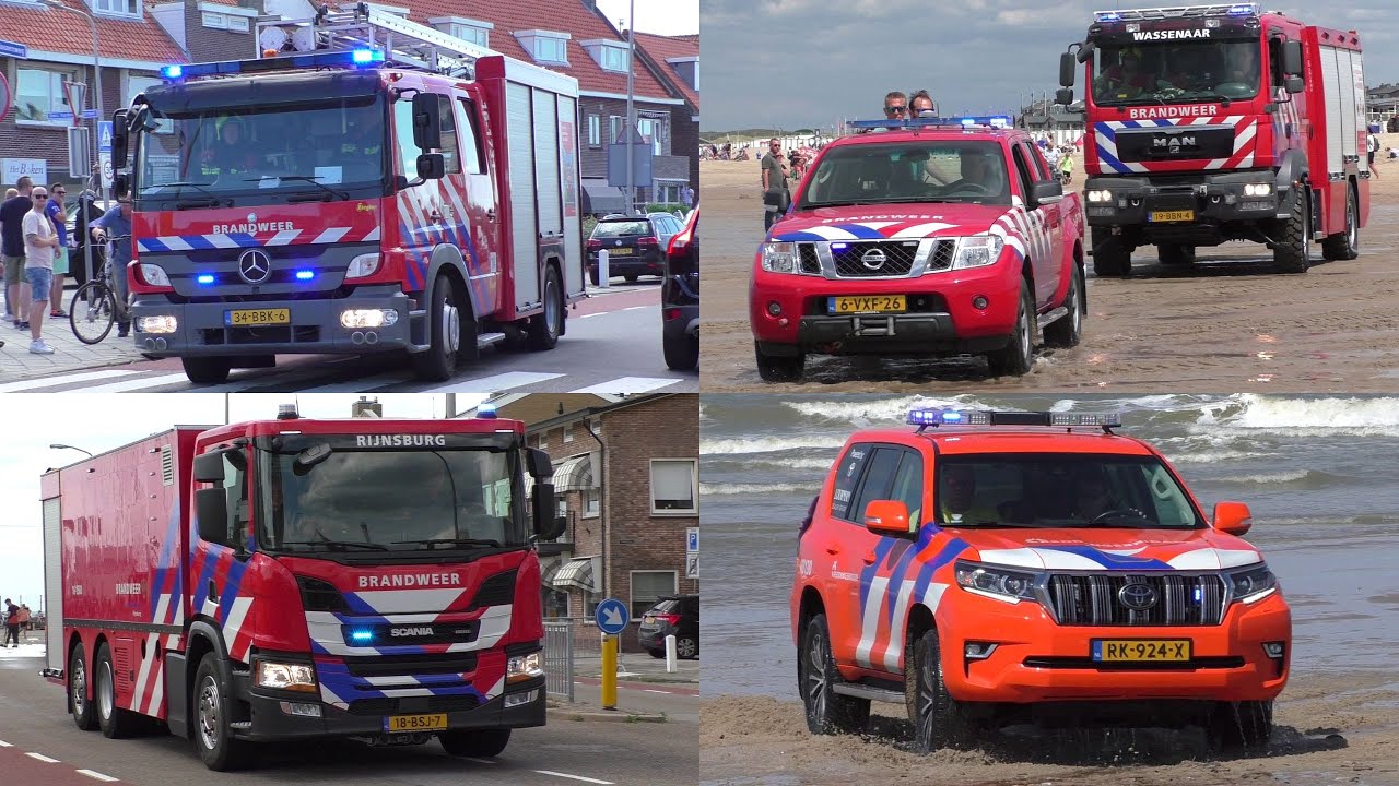 SAR Katwijk 2022! - Vele Hulpdiensten met spoed onderweg en diverse demonstraties