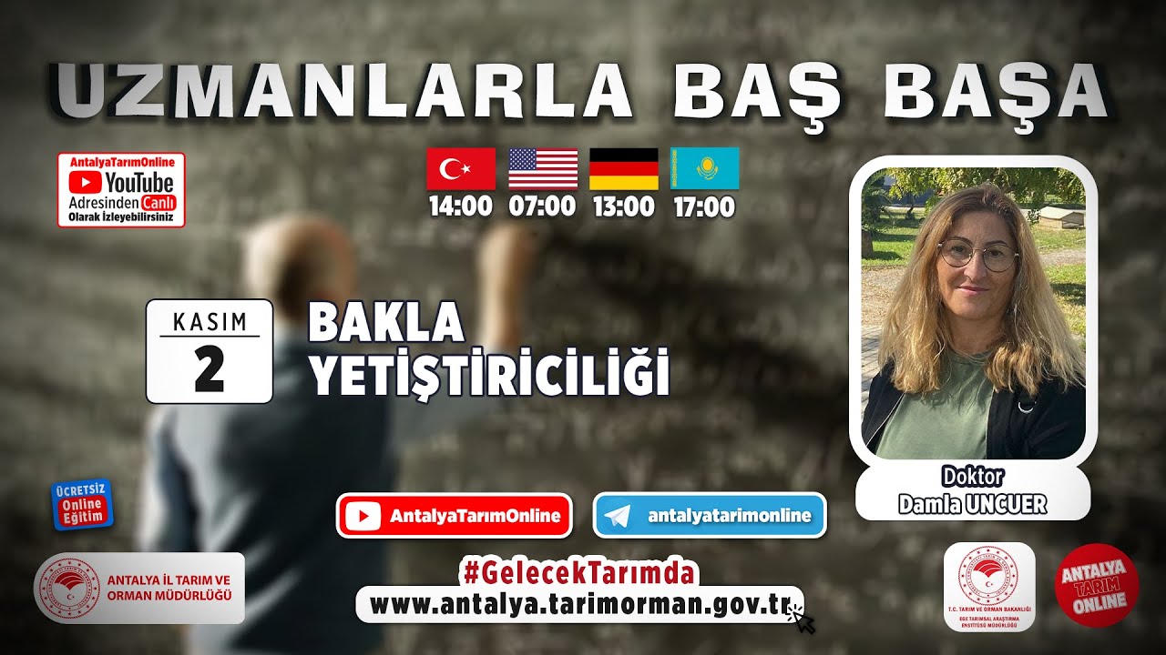 Uzmanlarla Baş Başa 113. Bölüm - Bakla Yetiştiriciliği