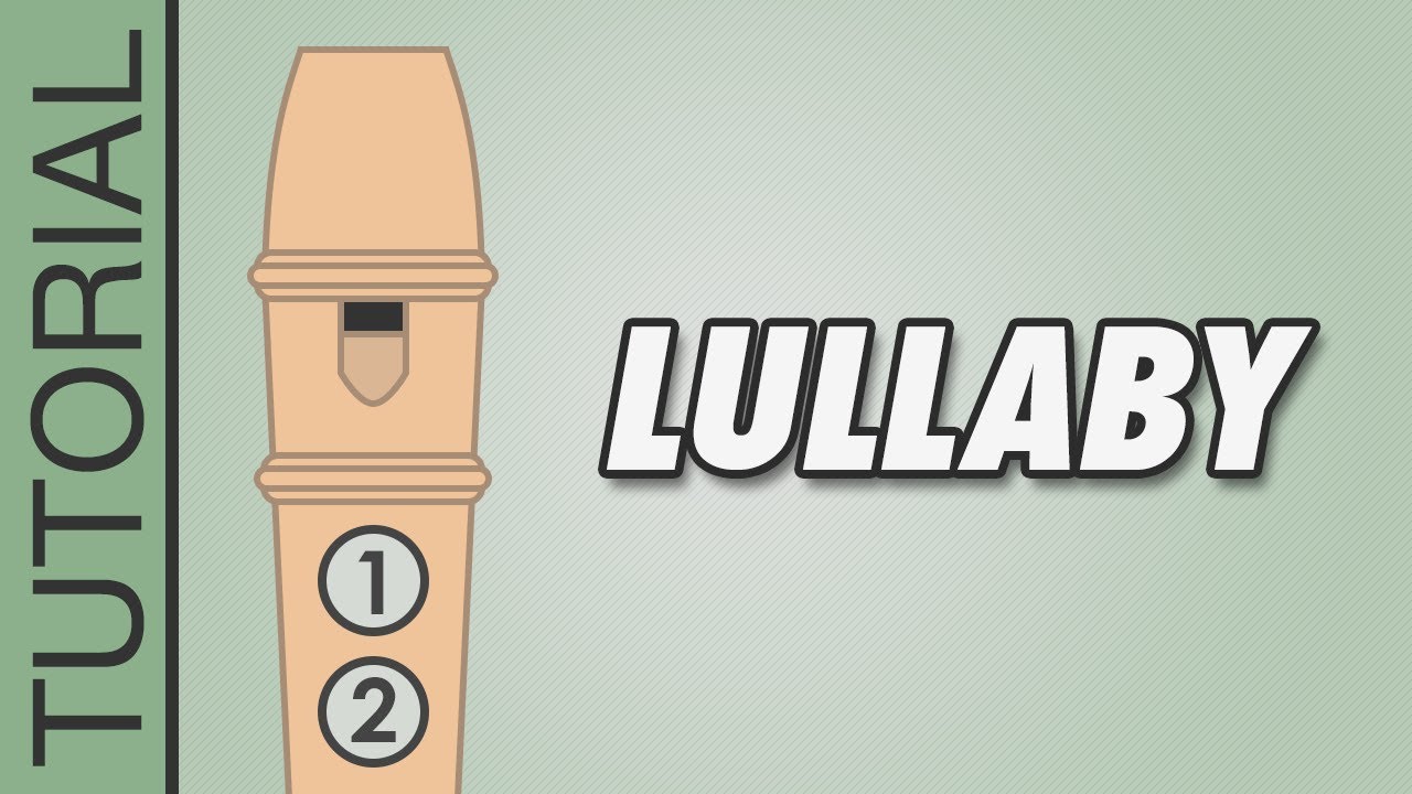 Brahms - Lullaby - Recorder Tutorial
