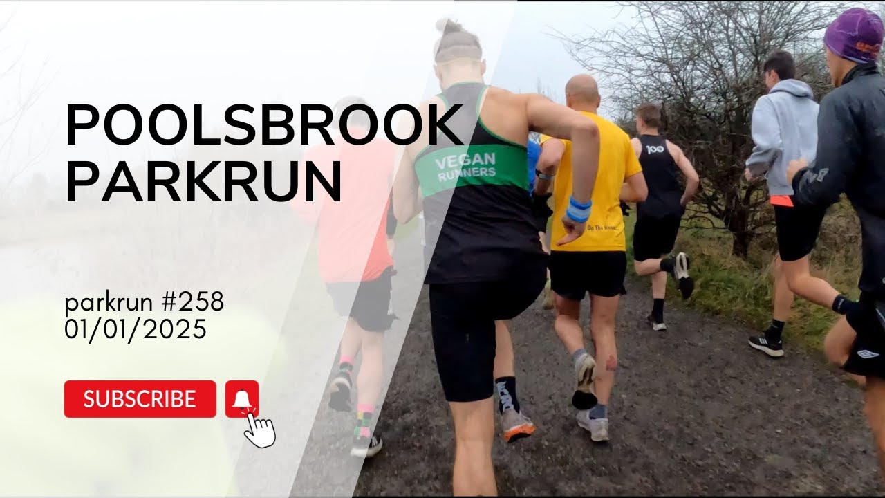 New Years Day Poolsbrook parkrun, #258 on 01/01/25