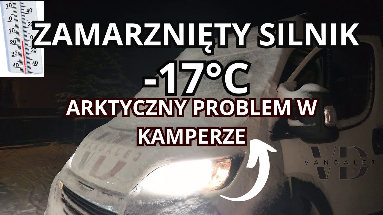 Zamarznięty silnik w Kamperze. Jak tego uniknąć.