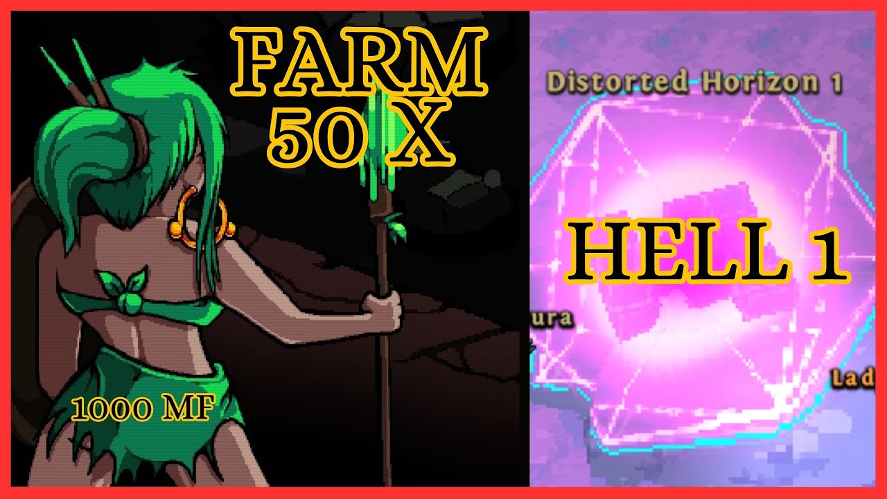DROPS FARM / 50 EVENT HORIZON / HELL 1 - HERO SIEGE 2
