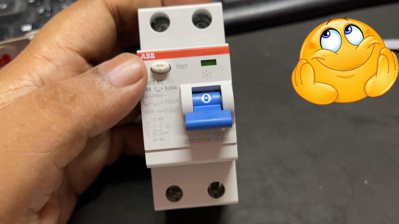 Best RCCB | ABB 2 Pole RCCB Italy  | ABB RCCB Residual Current Circuit-Breaker Latest and best