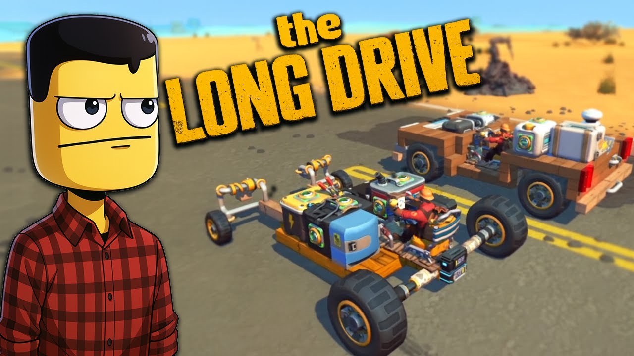 ЧЕТЫРЕ МАШИНЫ - LONG DRIVE в Scrap Mechanic #4