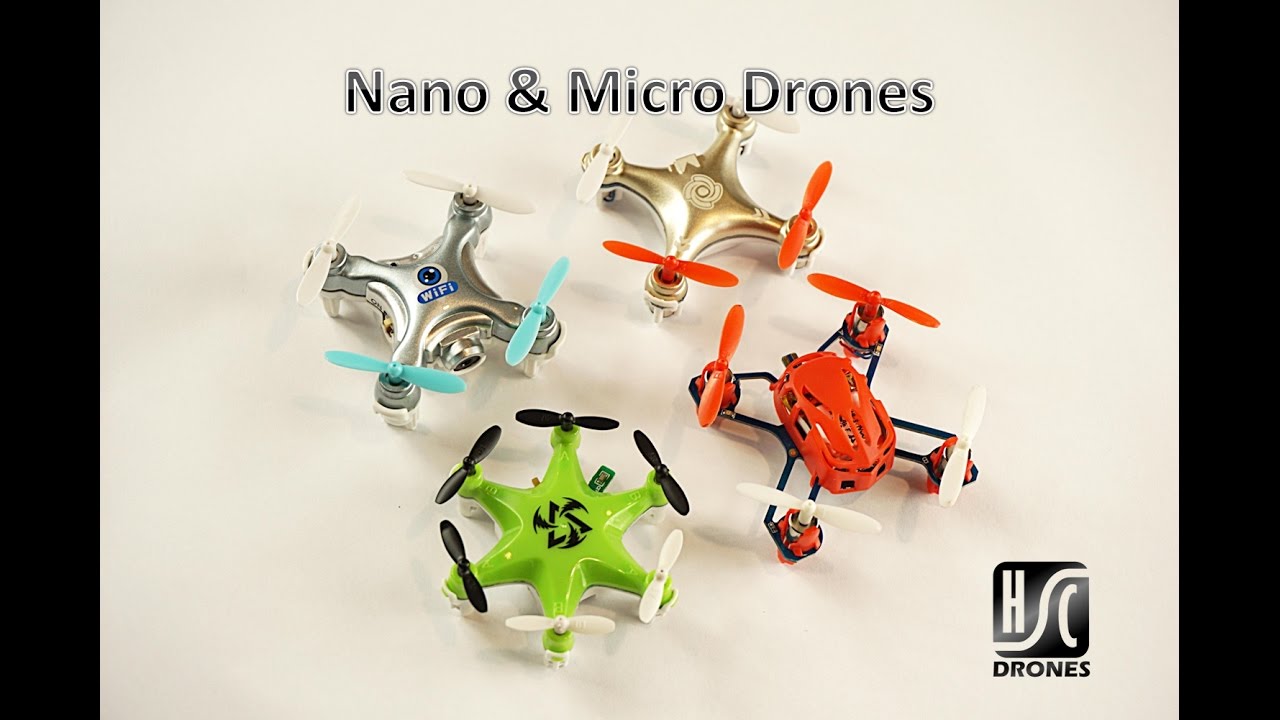 Half Chrome Drones: Nano and Micro Drone Comparison