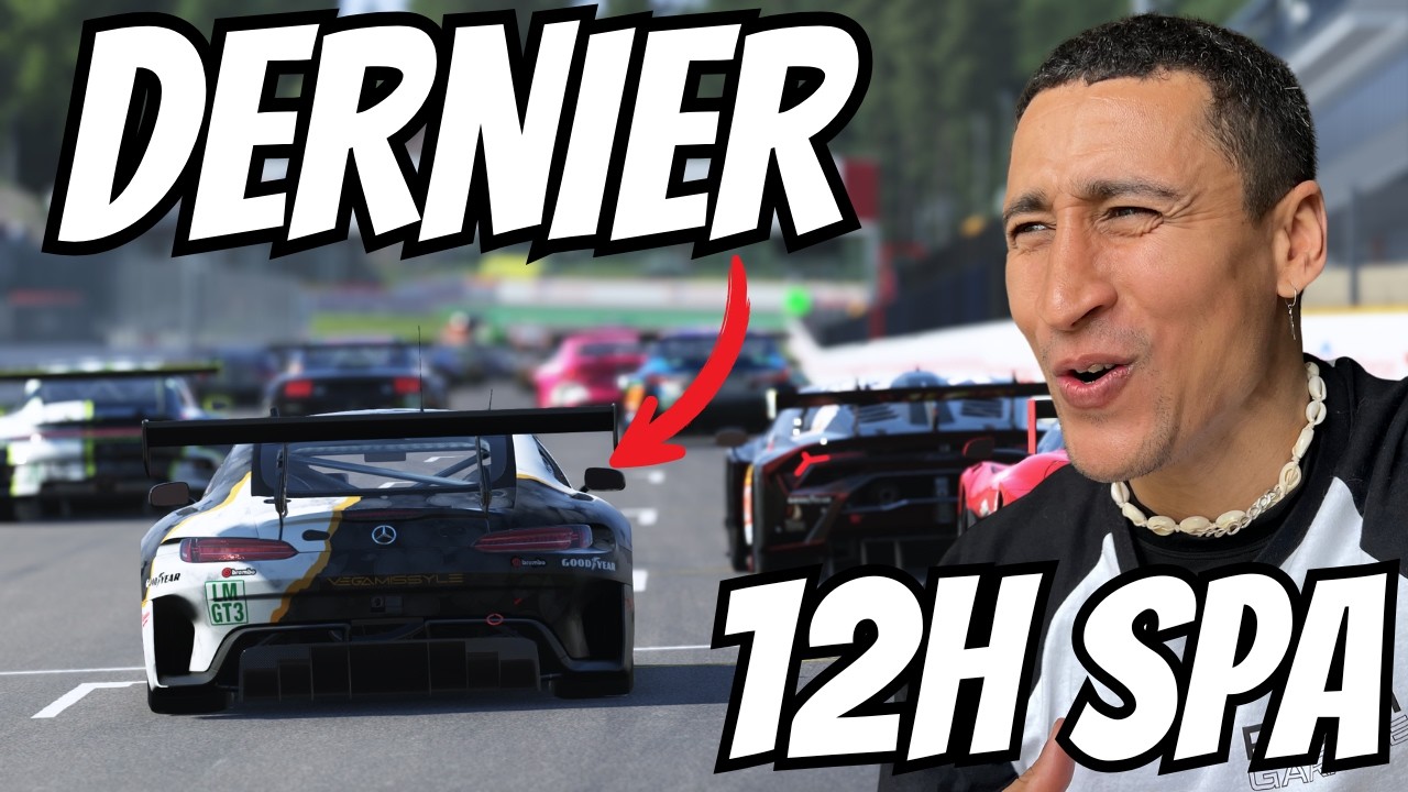 J'intègre une équipe Franco-Belge pour les 12h de Spa Francorchamps (Vega missyle) Le Mans Ultimate