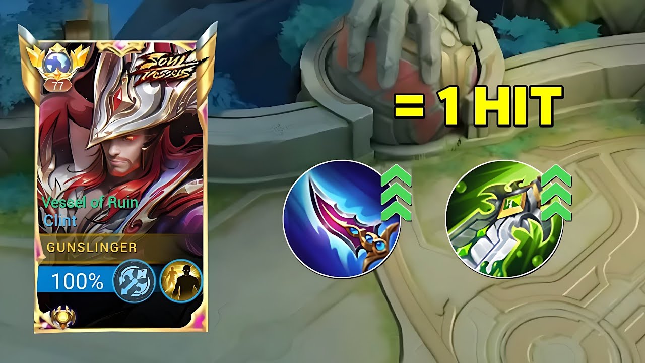 CLINT BEST HIGH DAMAGE HACK BUILD!! 😱 (100% BROKEN!) - MLBB