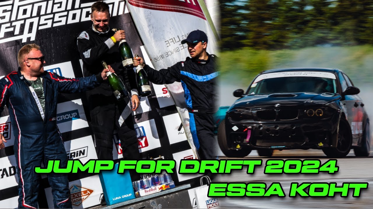 Jump for drift 2024 | Uute toetajatega POODIUMILE!