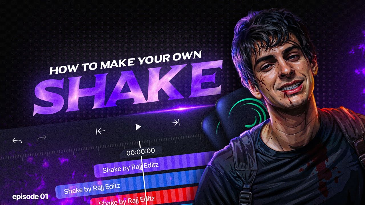 STOP!! Using Presets 😏🔥 | Shake Making Episode 01 | Alight Motion | Rajj Editz |