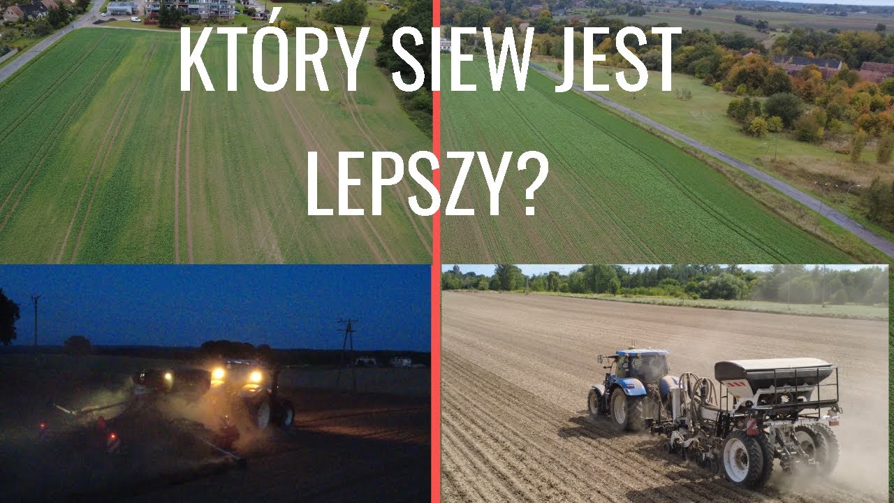 StripTill vs tradycyjny siew rzepaku – ogromna różnica! Agrisem vs Pöttinger