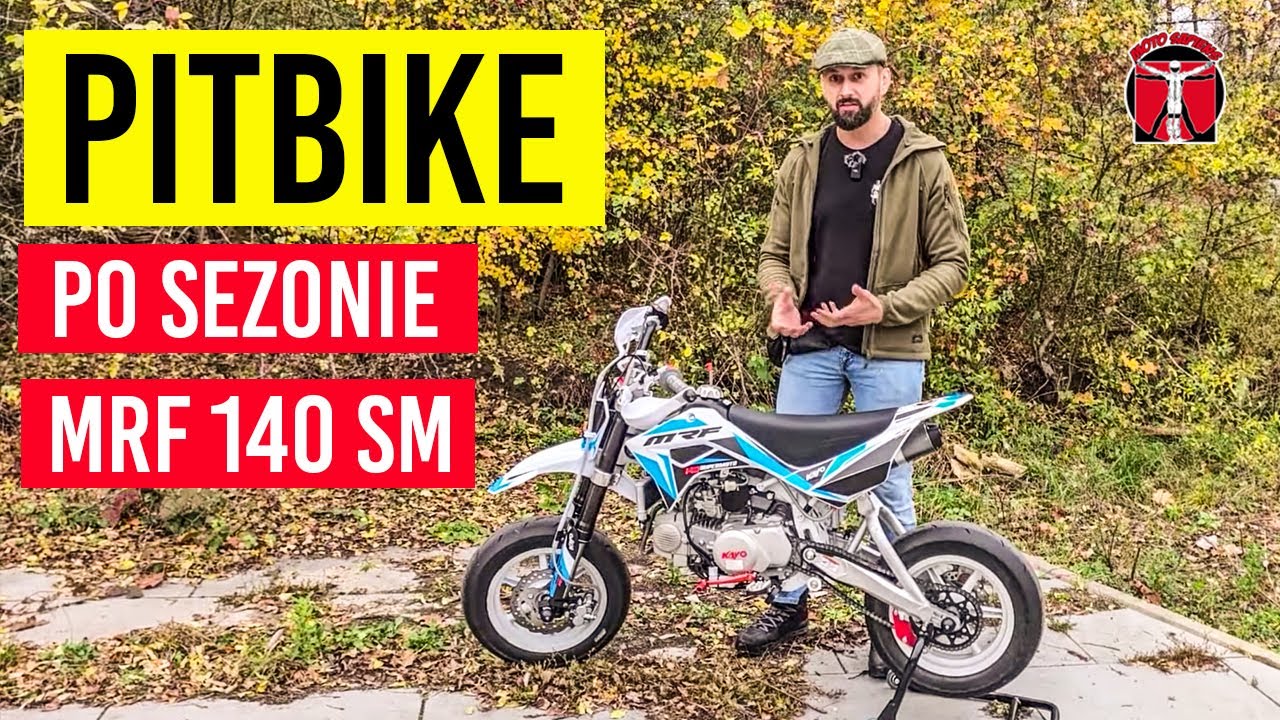 Najlepszy pitbike na start? Testujemy MRF 140 SM! Nasze wrażenia, tematy serwisowe, zalety i wady