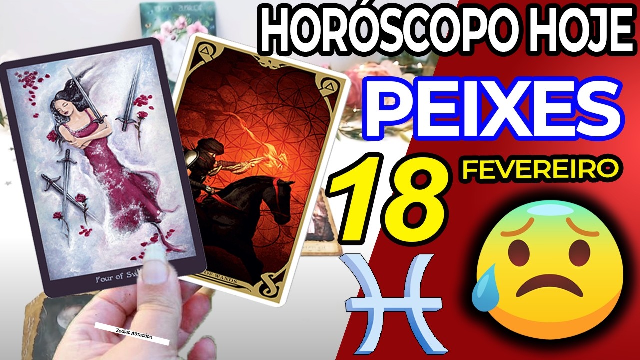 Você Vai Desmaiar❗️😰Nas Próximas 48 Horas⏳ Peixes ♓ 18 Fevereiro 2026 | Horoscopo do dia de hoje ♓