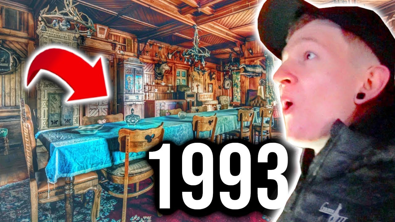 DAS HABE ICH NOCH NIE GESEHEN!😨 | ZEITKAPSEL von 1993! | Das verlassene HOTEL im Wald
