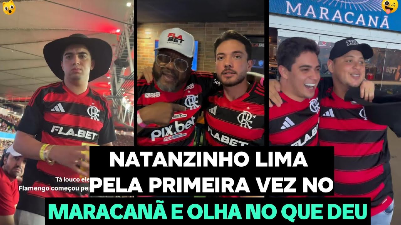NATANZINHO LIMA NO MARACANÃ COM WESLEY SAFADÃO TERMINA EM DERROTA DO FLAMENGO!