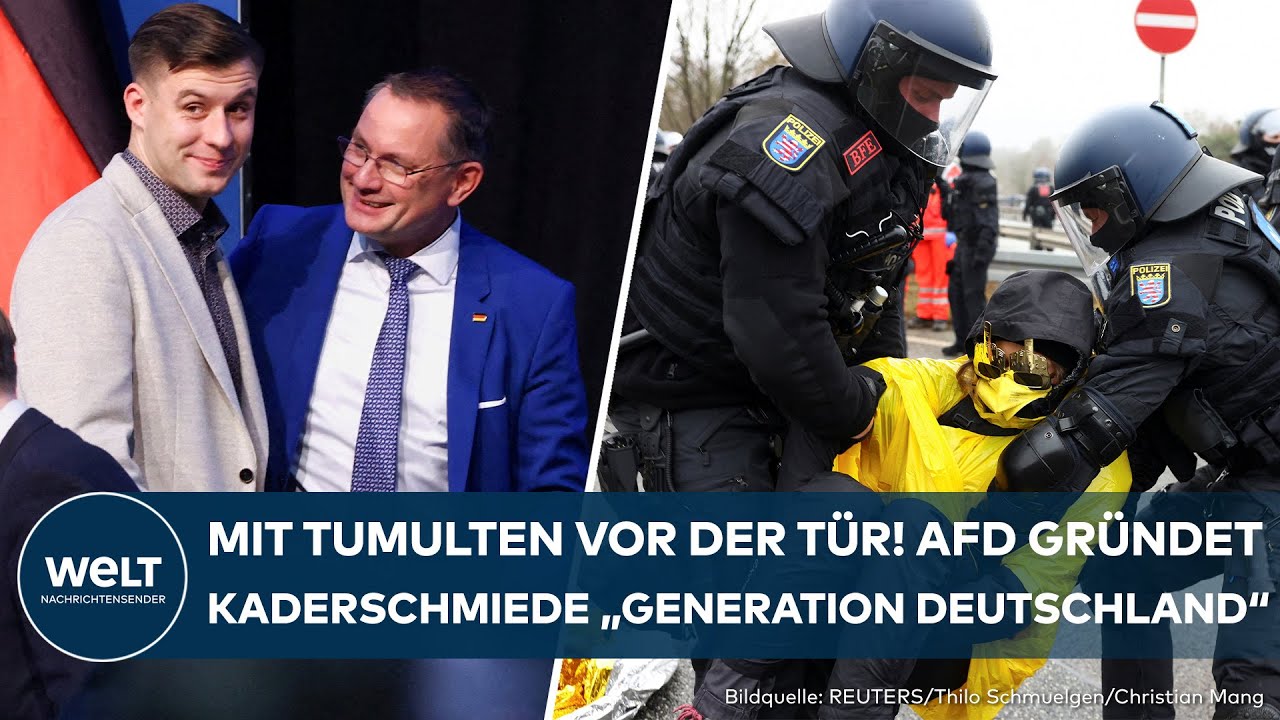 GIE&szlig;EN: Neugr&uuml;ndung von AfD-Jugend &uuml;berschattet von Gewalteskalationen &ndash; So brutal war es wirklich