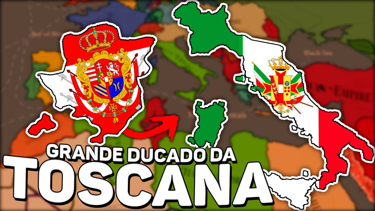A UNIFICAÇÃO MAIS ALEATÓRIA DA ITÁLIA! | Victoria 3: Toscana