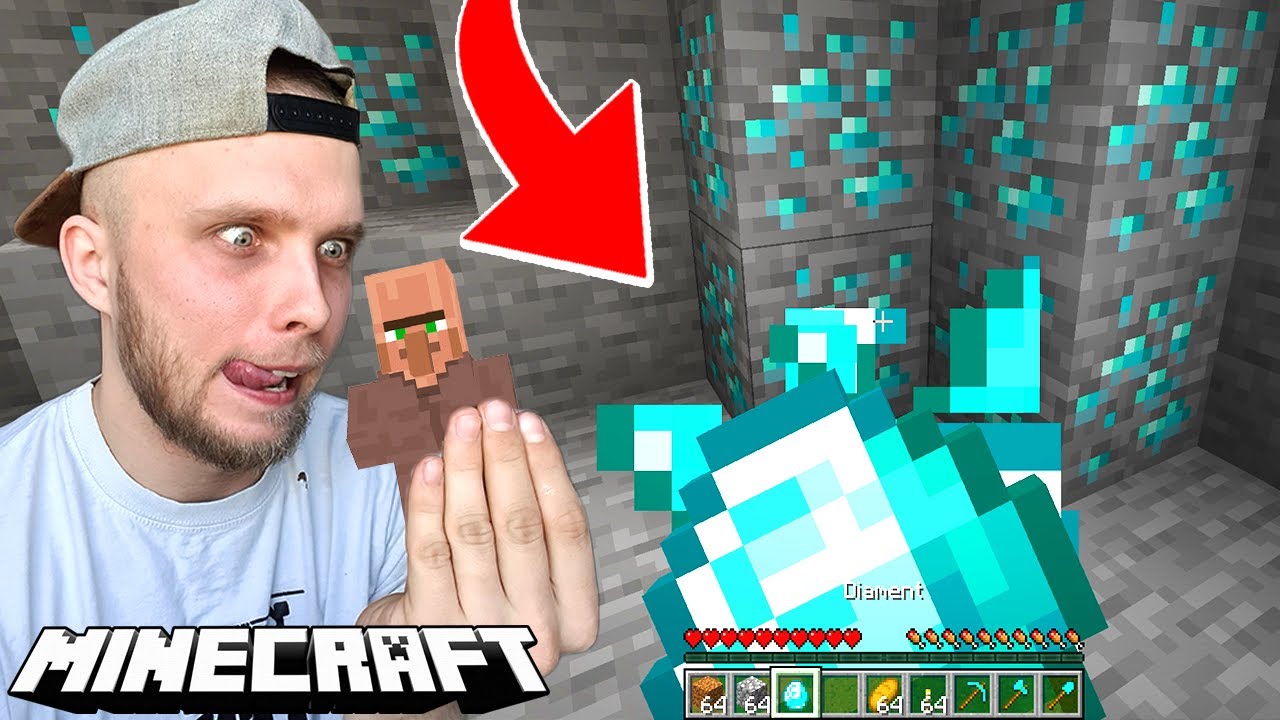 MINECRAFT, ale ZJADAM BLOKI, RZECZY I MOBY! *chore*