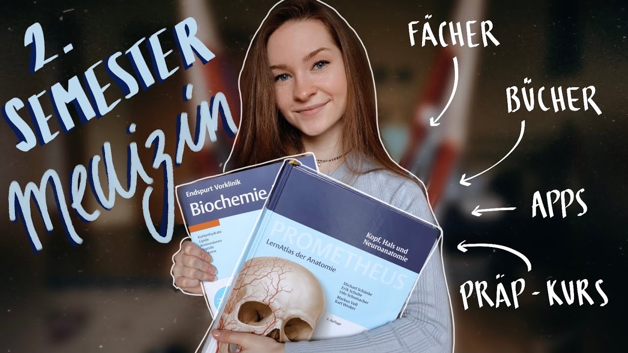 2. Semester Medizin - Fächer, Präp-Kurs, Klausuren, Bücher und Apps & meine persönliche Erfahrung