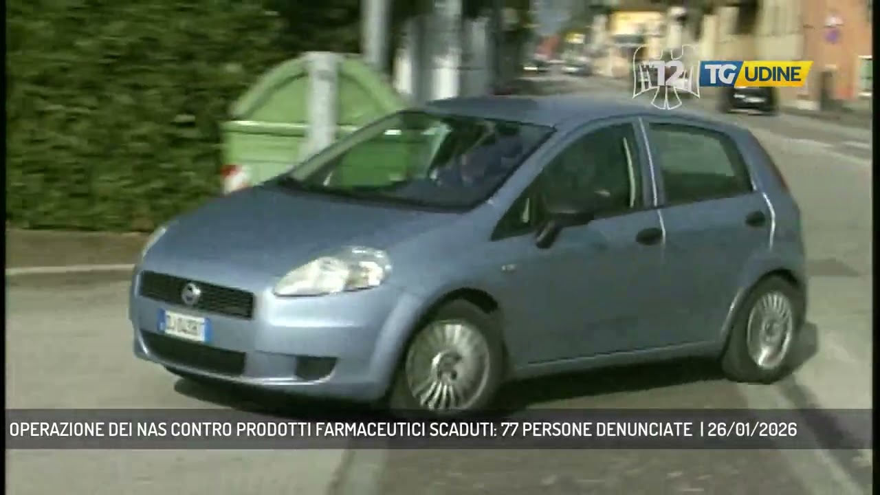 OPERAZIONE DEI NAS CONTRO PRODOTTI FARMACEUTICI SCADUTI: 77 PERSONE DENUNCIATE  | 26/01/2026