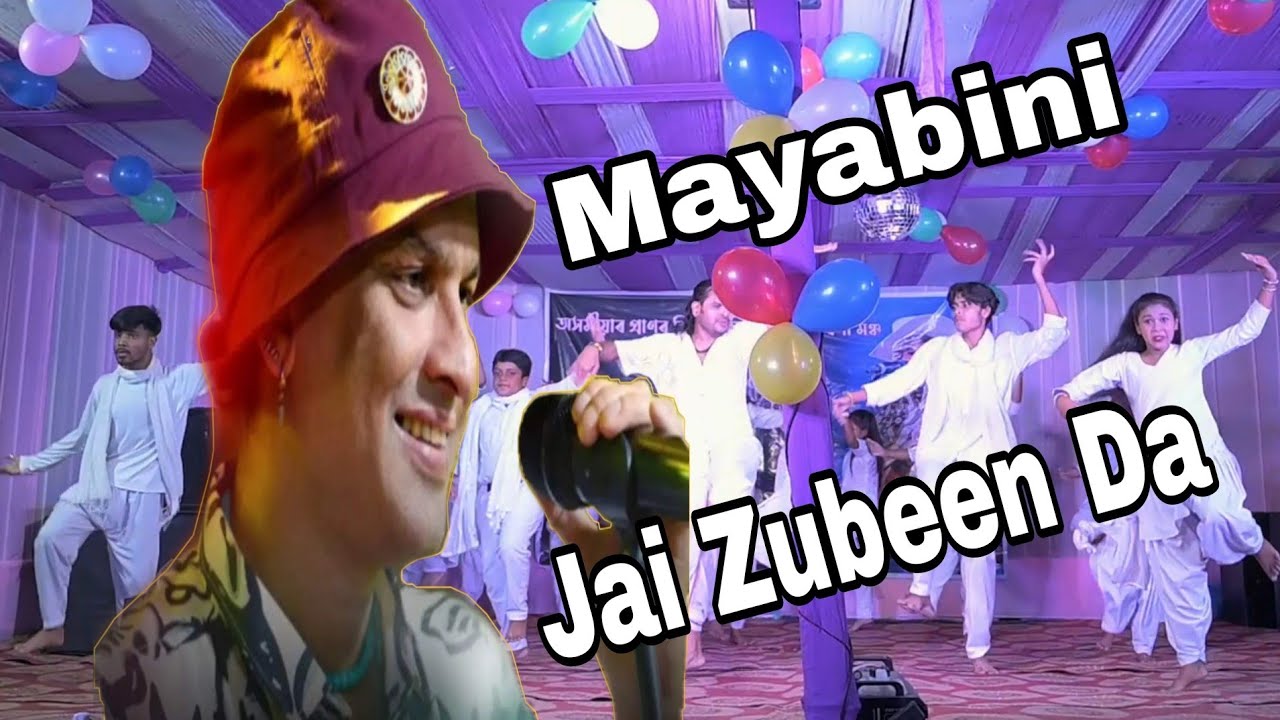 Mayabini/Live show/A Zubeen garg song/😢 sad song/Jai Zubeen da