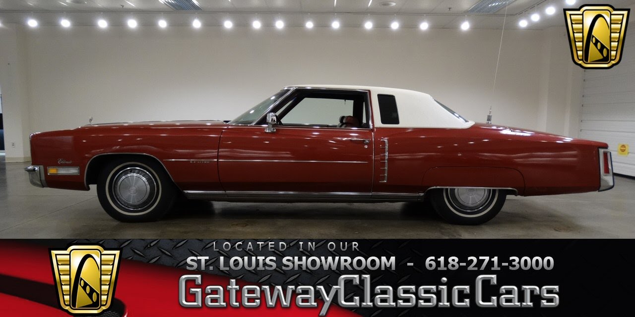 #6764 1972 Cadillac Eldorado  Gateway Classic Cars St. Louis