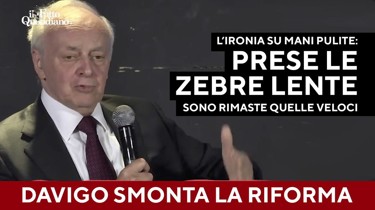 L'ironia di Davigo: 