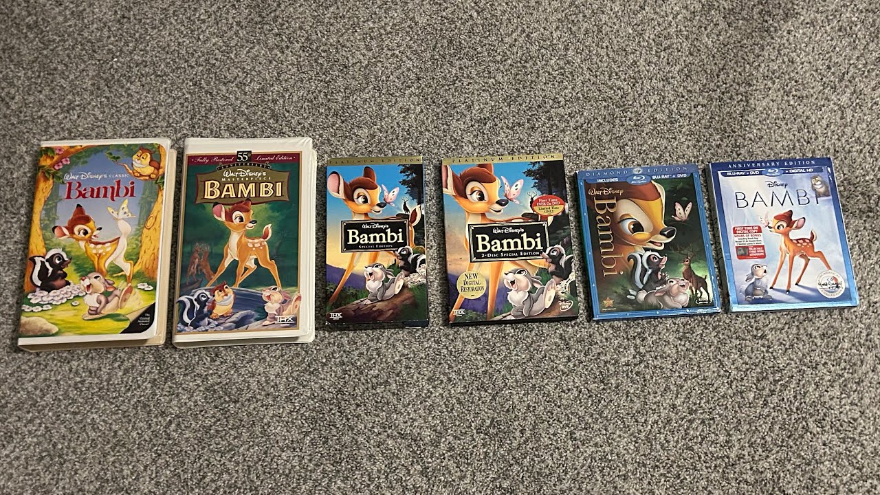 Bambi (1942) Comparison Video (2025 Edition)