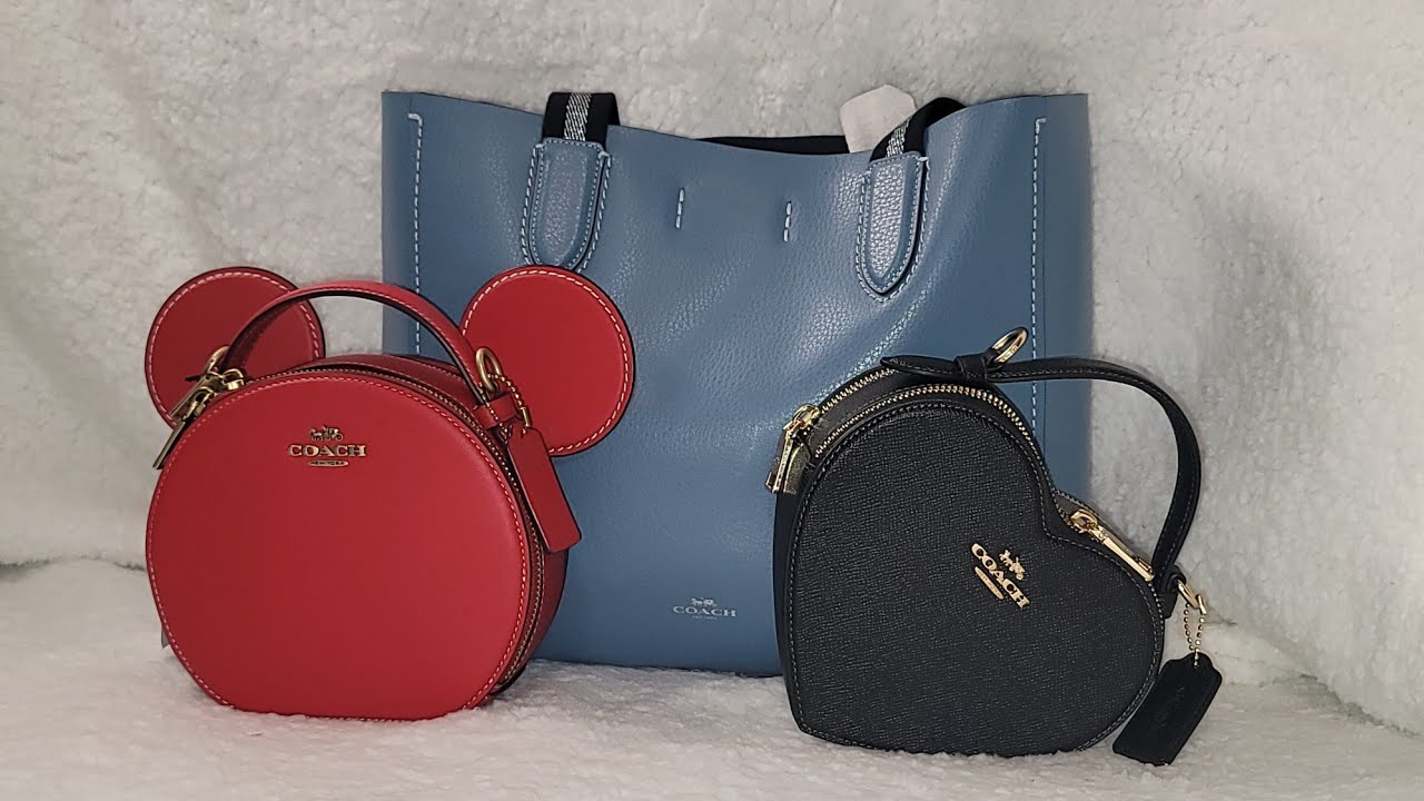 COACH OUTLET: UNBOXING||Heart Crossbody||Disney X Coach||Derby