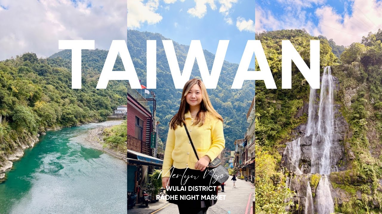 TAIWAN | Wulai District Waterfalls, Log Cart, and Old Street + Raohe Night Market