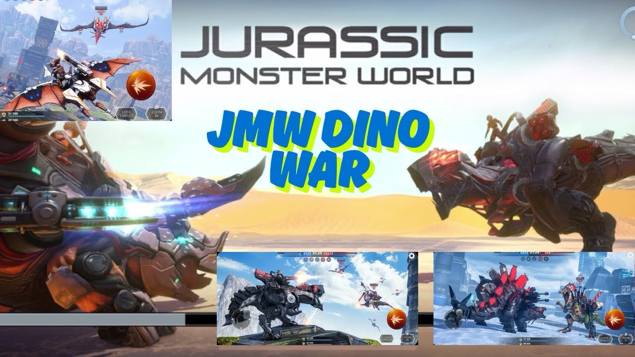 Jurassic Monster World 🥰💥🇬🇧 JMW Dino 🦕 War 🦖 