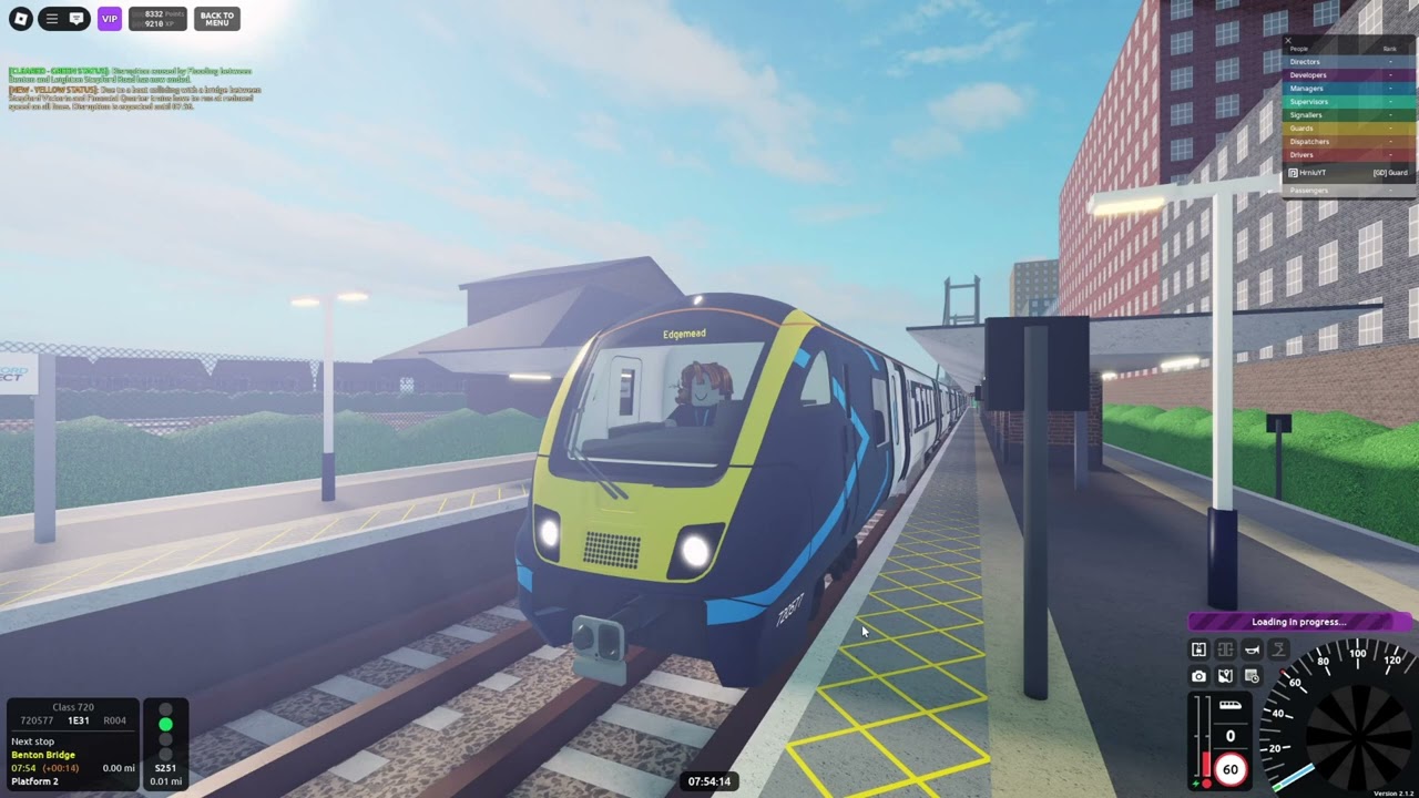 SCR (V2.1) Cab Ride | Stepford Connect R004 | St. Helens Bridge - Edgemead | CN Class 720