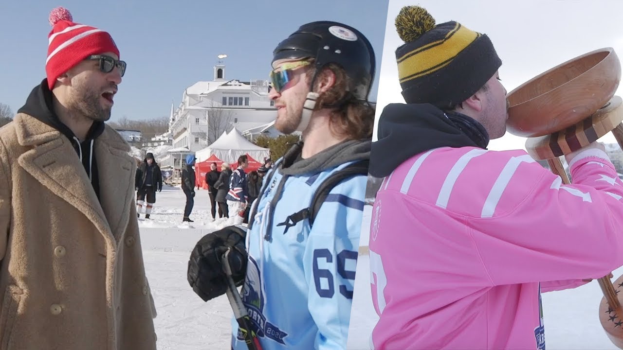 The Barstool Sports Pond Hockey Tournament: From The Spittin' Chiclets POV
