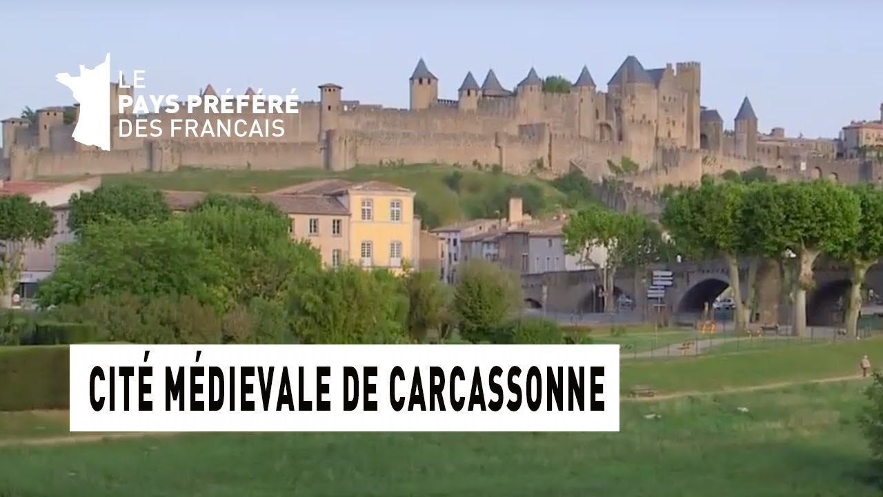 La cité médiévale de Carcassonne - Région Languedoc Roussillon - Le Monument Préféré des Français