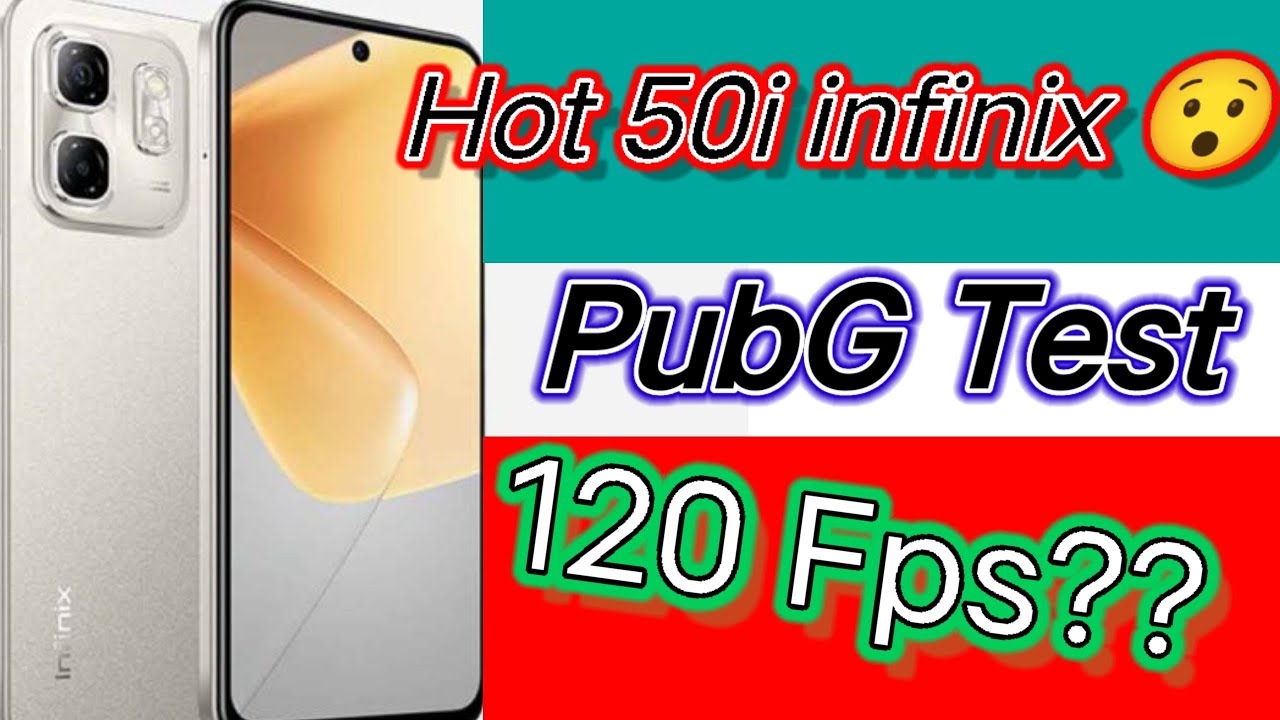 Infinix Hot 50 i | Pubg Test | Pubg Mobile