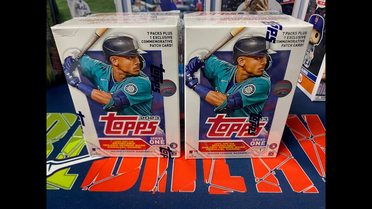 Новый розничный релиз!! Открытие коробки с бластерами Topps Series 1 2023!!! Первый взгляд на фла...