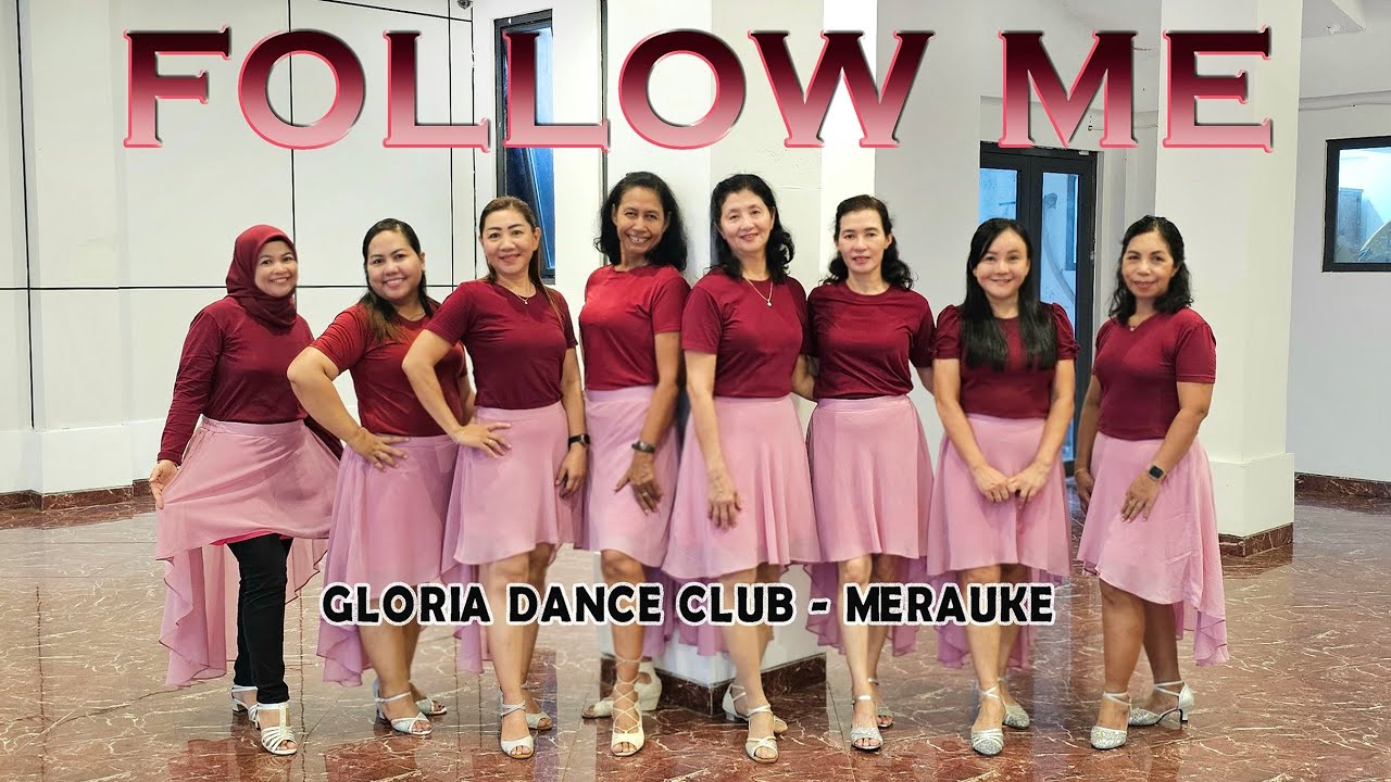 FOLLOW ME //LINE DANCE // CAECILIA MARIA FATRUAN  // GDC MERAUKE PAPUA SELATAN - INA
