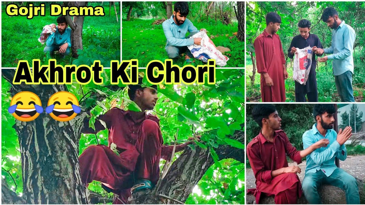 Akhrot Ki Chori😂 || Gojri drama mehfil || Gojri Rounders